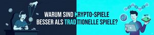 Krypto-Spiele vs. traditionelle Spiele Banner